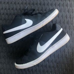 Black Nike Court Royale sneakers